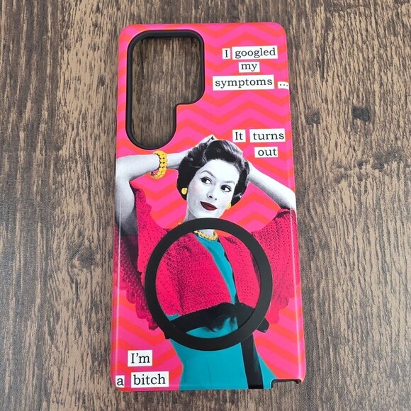 Stringberry Tough Case Samsung Galaxy S25 Ultra Clare Jordan Googled Dual Layer - Picture 1 of 9